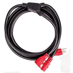 D'Addario IEC to NEMA Plug Power Cable+, 10FT (North America)