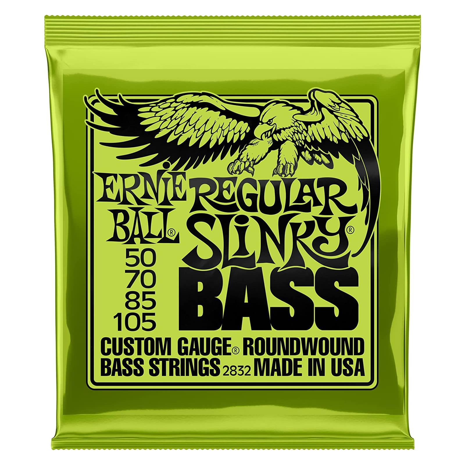 Ernie Ball 50-105 Bass Nickel Regular Slinky