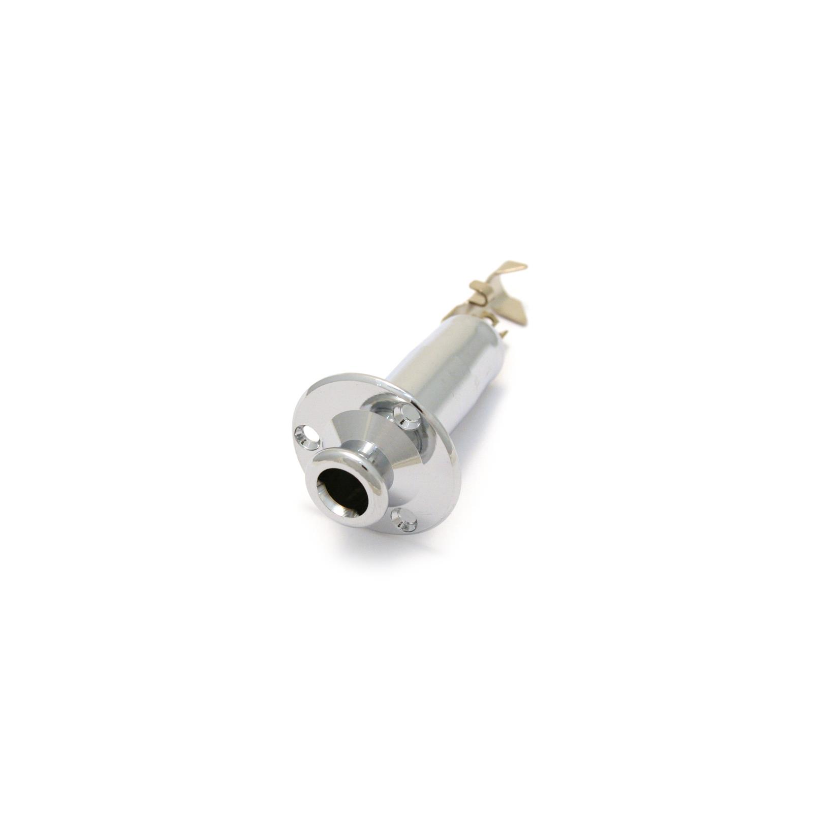 All Parts Chrome Acoustic End Pin Jack