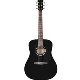 Fender CD-60S Dreadnought Acoustic Guitar, Black