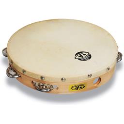 Cp 10" Wood Tambourine -single row