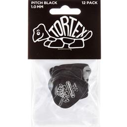 Dunlop 1.0 Tortex Standard Pitch Black Pack 12