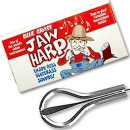Trophy Jaw Harp Blue Grass Boxed