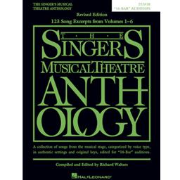 The Singers Musical Theatre Anthology, Tenor, 16 Bar edition