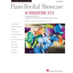 Piano Recital Showcase Summertime Fun Solo Piano