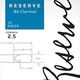 D'Addario Clarinet 2.5 Reserve Box 10