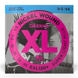 D'Addario 9.5-44 Super Light Plus, XL Nickel Electric Guitar Strings