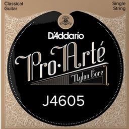 D'Addario J4605 Pro-Arte Nylon Classical Guitar Single String, Hard Tension, Fifth String