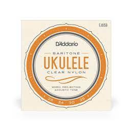 D'Addario EJ65B Pro-Arté Custom Extruded Nylon Ukulele Strings, Baritone