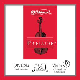 Prelude Strings Violin Single D String, 1/2 Scale, Medium Tension