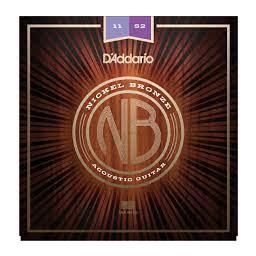 D'Addario 11-52 Acoustic Nickel Bronze Custom Light