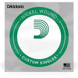 D'Addario  NW017 Nickel Wound Electric Guitar Single String, .017
