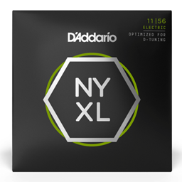 D'Addario 11-56 Medium Top/Extra Heavy Bottom, NYXL Electric Guitar Strings