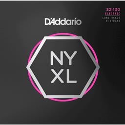 D'Addario 32-130 Regular Light 6-String, Long Scale, NYXL Bass Strings