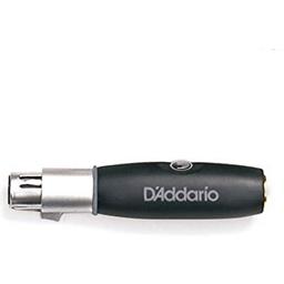 D'Addario XLR Female to 1/4 " Female Balanced Adaptor