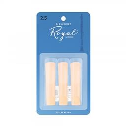 RICO ROYAL Rico Royal Bb Clarinet Reeds, Strength 2.5, 3-pack