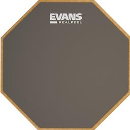 Evans RealFeel™ 2-Sided Drum Practice Pad, 6 Inch