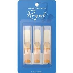 RICO ROYAL Tenor Sax Reeds, Strength 2.5, 3-pack