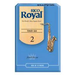 RICO ROYAL Rico Royal Tenor Sax Reeds, Strength 2, 10-pack
