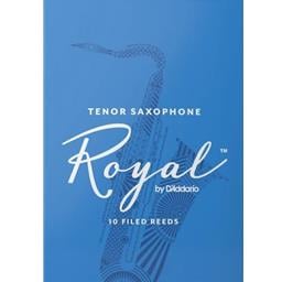RICO ROYAL Tenor Sax Reeds, Strength 2.5, 10-pack