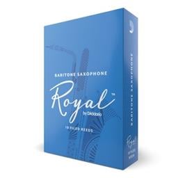 RICO ROYAL Baritone Sax Reeds, Strength 3.5, 10-pack