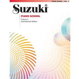 Piano Suzuki Piano School Volume 3