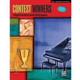 Piano Contest Winners Book 3 Solo Piano [M,MD1]