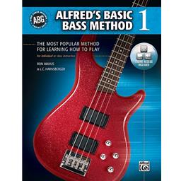 Bass Guitar Alfred's Basic Bass Method Book 1