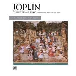 Piano Joplin: Three Piano Rags Solo Piano