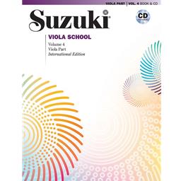 Viola Suzuki Viola School Volume 4