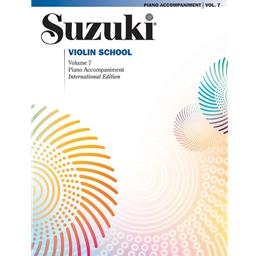 Violin Suzuki Violin School Volume 7 Piano Accompaniment