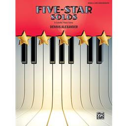 Piano Alexander Five-Star Solos Book 6 Solo Piano