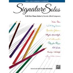 Piano Signature Solos Book 1 Solo Piano