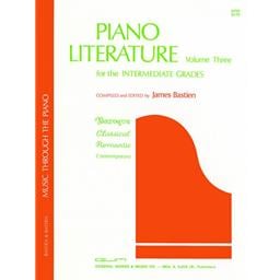 Bastien Piano Literature Volume 3