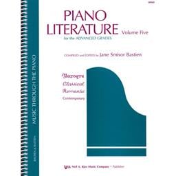 Bastien Piano LIterature Volume 5