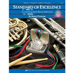 Standard Of Excellence Timpani Auxiliary Percussion Book 2