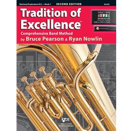 Tradition Of Excellence Baritone Euphonium BC Book 1