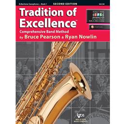 Tradition Of Excellence Baritone Saxophone Book 1