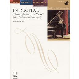 Piano In Recital Throughout the Year Volume 1 Book 4 CD Included