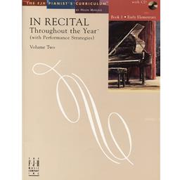 Piano In Recital Throughout the Year Volume 2 Book 1 CD Included