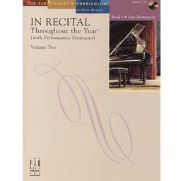 Piano In Recital Throughout the Year Volume 2 Book 3 CD Included