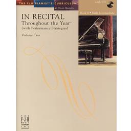 Piano In Recital Throughout the Year Volume 2 Book 4 CD Included