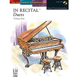 Piano In Recital Duets Volume 1 Book 6 CD Included