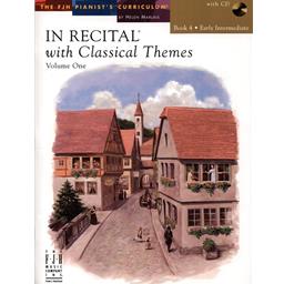 Piano In Recital with Classical Themes Volume 1 Book 4 CD Included