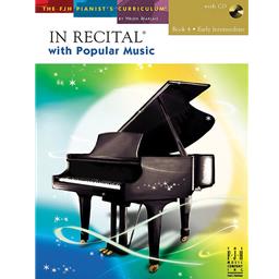 Piano In Recital with Popular Music Book 4 CD Included