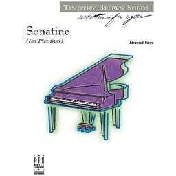 Piano Brown Sonatine (Les Pivoines) Solo Piano