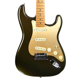 Fender American Ultra Stratocaster®, Maple Fingerboard, Texas Tea