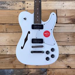 Fender Jim Adkins JA-90 Telecaster Thinline, Laurel Fingerboard, White