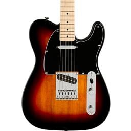 Squier Affinity Series™ Telecaster®, Maple Fingerboard, Black Pickguard, 3-Color Sunburst