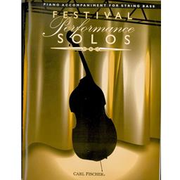 Bass Festival Performance Solos Book 1 Piano Accompaniment